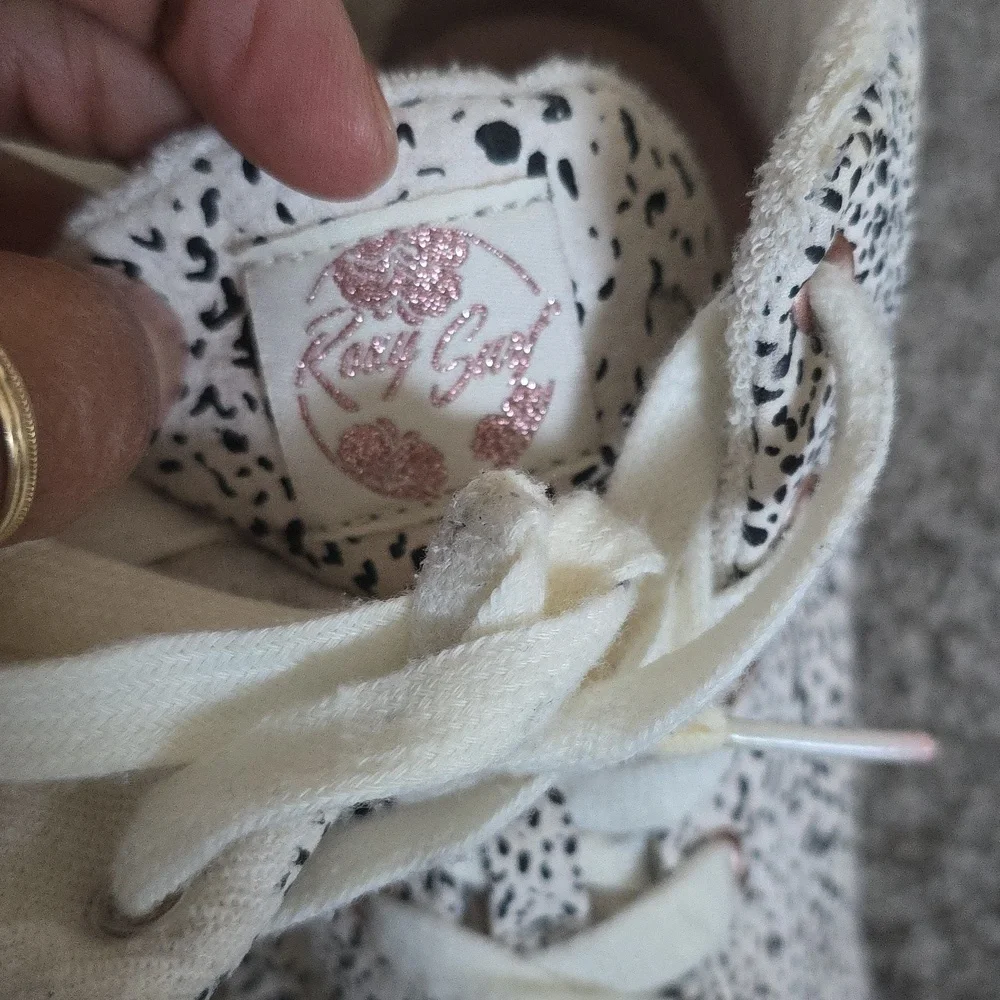 Pre-owned Womens Roxy Surf Roxy  Mid High Top Sneaker Shoes Sz 8 - Picture 6 of 11